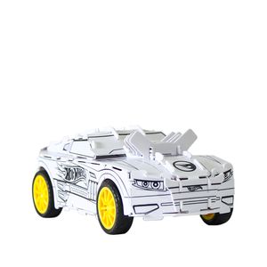 Kit para Armar y Pintar Auto Hot Wheels