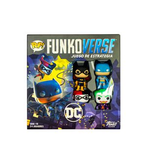 Juego Funkoverse Personajes DC Comics x 4 Personajes