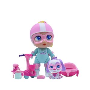 Super Cute Little Babies Mini Regi en Scooter