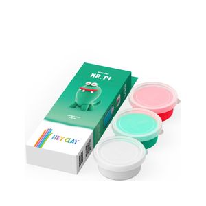 Masa Moldeable Hey Clay Monstruo Pi x 5 Colores