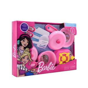 Set De Cocina 8 Piezas Barbie