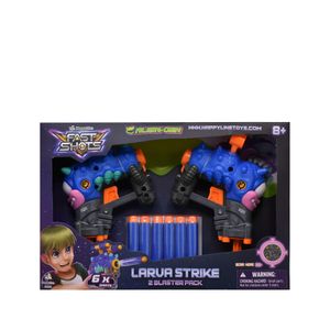 Set Monstruo 2 Lanzadores 6 Dardos Espuma Fast Shots