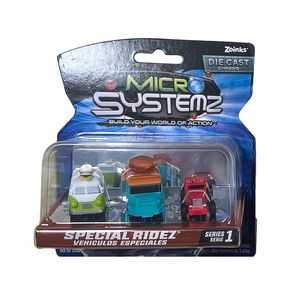 Pack x 3 Carros Special Ridez Micro Systemz