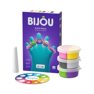 Masa Moldeable Hey Clay Set de Anillos Alienígenas x 3 Envases