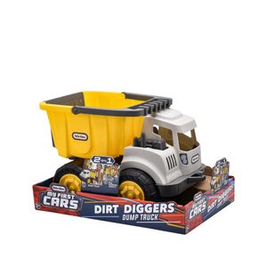 Carro Dirt Diggers 2 En 1 Dump Truck Little Tikes de Construcción Para Interior y Exterior