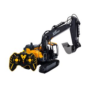Retroexcavadora a Control Remoto Work on Rocks