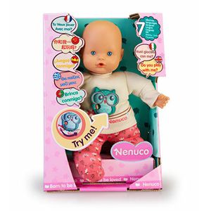 Bebé Nenuco Interactivo 7 Idiomas 30 Cms