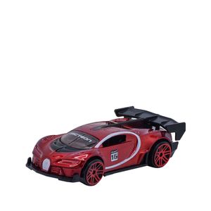 Carro Coleccionable Die Cast Diseño Rojo Furia Fast Road