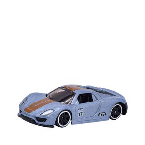 Carro Coleccinable Die Cast Azul Perla Fast Road