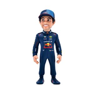 Minix Figura Coleccionable F1 Red Bull Checo Pérez 12 cms
