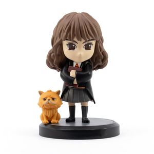 Figura Coleccionable Hermione con Crookshanks Gato Harry Potter 10 cm