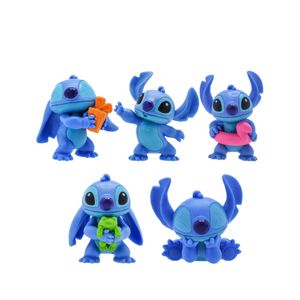 Pack de 5 Figuras Coleccionables de Stitch Disney