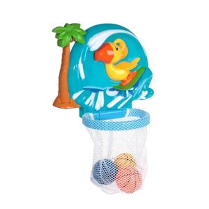 Juego de Baño con Red y Pelotas para Niños Diversión en La Tina