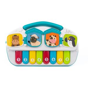 Piano Teclado Musical para Niños con Luces y Sonidos