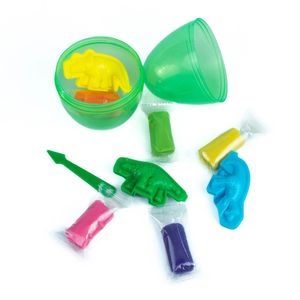 Huevo Sorpresa con Plastilina de Colores para Niños