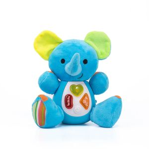 Peluche Interactivo elefante con Luces y Sonidos Educativos