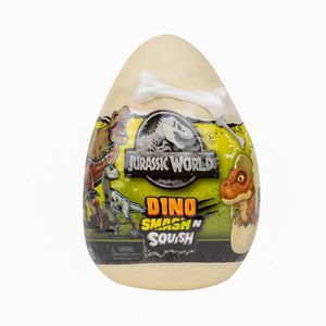 Huevo Sorpresa Dinosaurio Squishy Jurassic World -Blanco-11cm