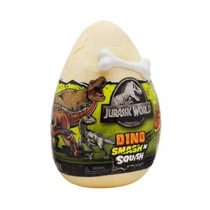 Huevo Sorpresa Dinosaurio Squishy Jurassic World 11cm - Blanco
