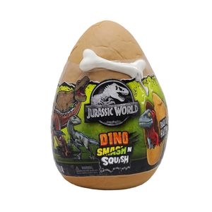 Huevo Sorpresa Dinosaurio Squishy Jurassic World-Naranja-11cm