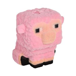 Muñeco Squishy Peludito Minecraft Oveja Cozzies 20 cm Suave Textura Especial