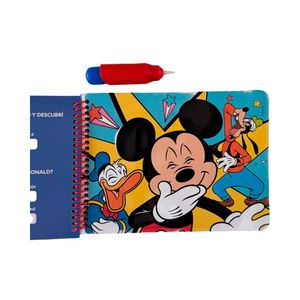 Libreta Mágica Mickey Disney para Colorear con Agua