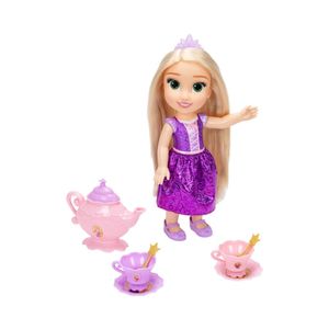 Muñeca Disney Princesa Rapunzel con Set de Té