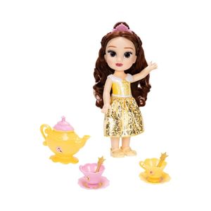 Muñeca Disney Princesa Bella con Set de Té