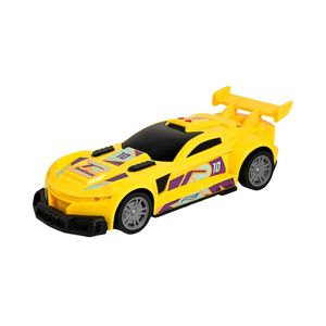 Vehiculo Friccion Track Ripper 42cm Amarillo con luces y sonido Hot Wheels
