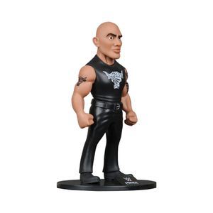 Figura Coleccionable Wwe The Rock Minix 12 cm