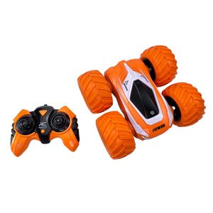 Carro Control Remoto Recargable Stunt Flow Toy Logic Naranja