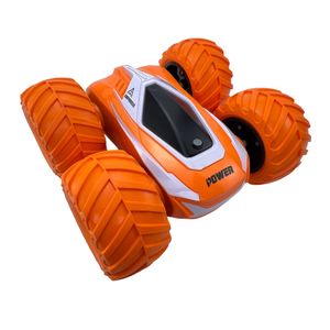 Carro Control Remoto Recargable Stunt Flow Toy Logic Naranja