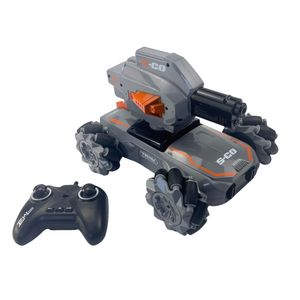 Carro Control Remoto con Lanzador Skid Shooter Toy Logic Gris