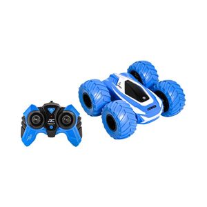 Carro Control Remoto Recargable Stunt Flow Toy Logic Azul