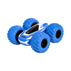 Carro Control Remoto Recargable Stunt Flow Toy Logic Azul