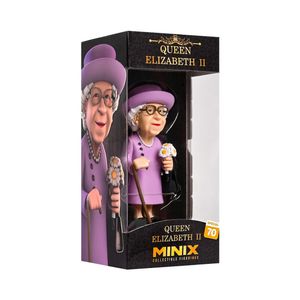Figura Coleccionable Queen Elizabeth II Minix 12 cm