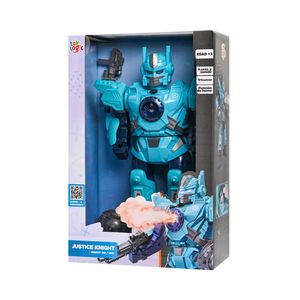 Robot Guerrero Justice on /off con Humo Toy Logic