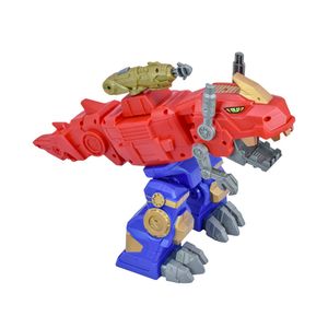 Figura Transformable Dinosaurio con Luces y Sonido Robot Fighter