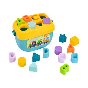 Bloques Encajables con Contenedor y Tapa Clasificadora Baby Mine