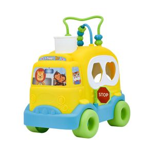 Bus Didáctico de Arrastre con Figuras y Laberinto Baby Mine