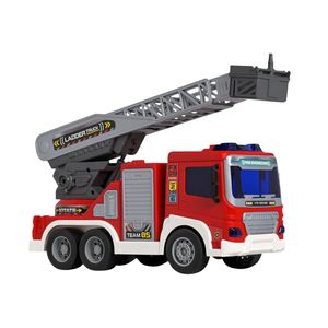 Camión de Bomberos a Fricción con Luces y Sonido Max Racer
