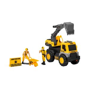 Camión de Construcción City Truck con Figuras Max Racer