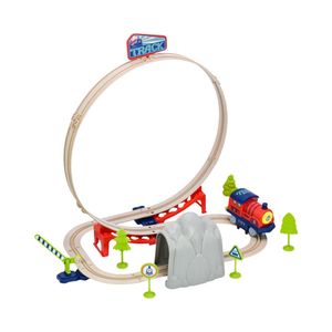 Pista de Tren Electric Track 40 Piezas Max Racer