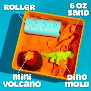 Masa Sensorial Tipo Arena Play-Doh Naranja