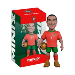 Figura Coleccionable Minix Cristiano Ronaldo Portugal 7Cm World Cup